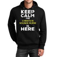 Keep Calm The Christian Science Nurse Is Here Music Vintage Retro Unisex Hoodie | Artistshot