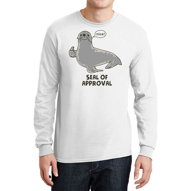 Seal Of Approval Long Sleeve Shirts by wingtond | Artistshot