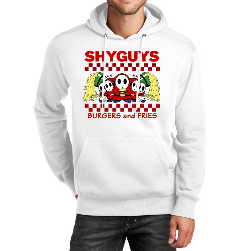 shy guys burgers and fries shirt