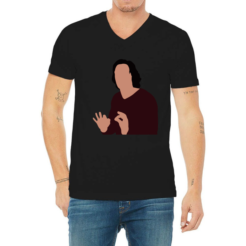 Funny Man Actor Man Gifts Women V-Neck Tee by VictoriaArtists | Artistshot