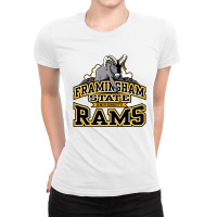 Framingham State Ladies Fitted T-shirt | Artistshot