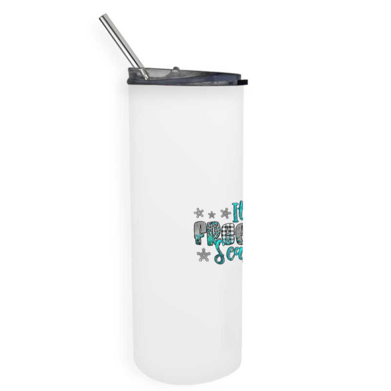 It's Freezin' Season Skinny Tumbler | Artistshot