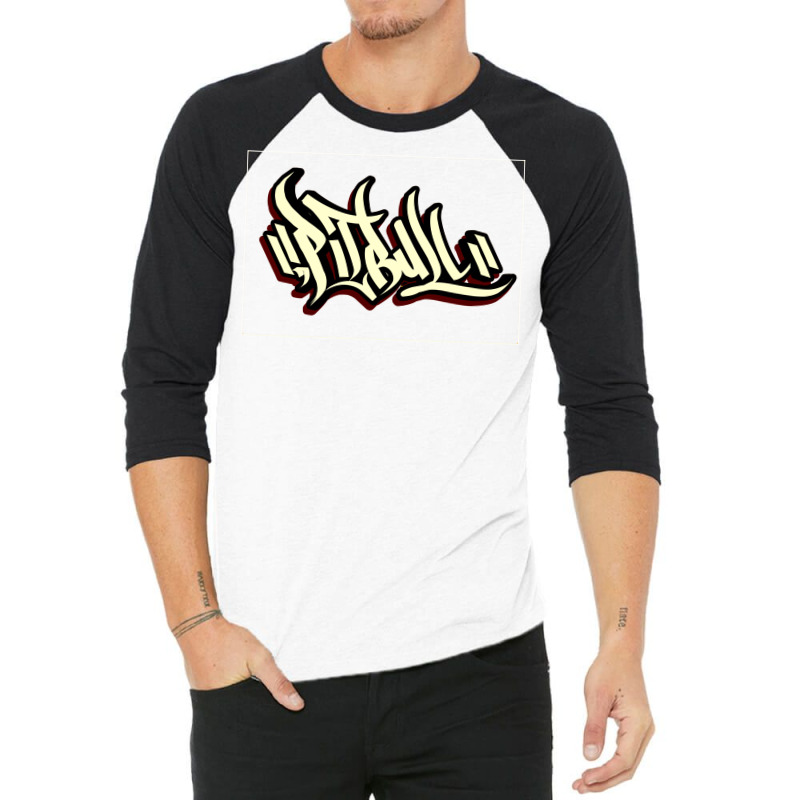 Pitbull 3/4 Sleeve Shirt | Artistshot