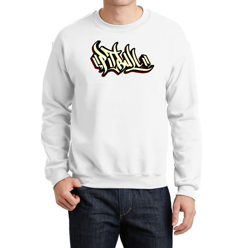 Pitbull Crewneck Sweatshirt | Artistshot