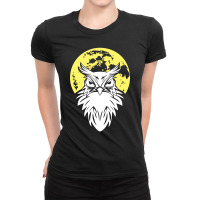 Night Bird Ladies Fitted T-shirt | Artistshot