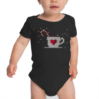 Knitted Ugly Christmas Mug Baby Bodysuit | Artistshot