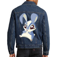 Sticker Kiko Bloom’s Bunny Winx Club Men Denim Jacket | Artistshot