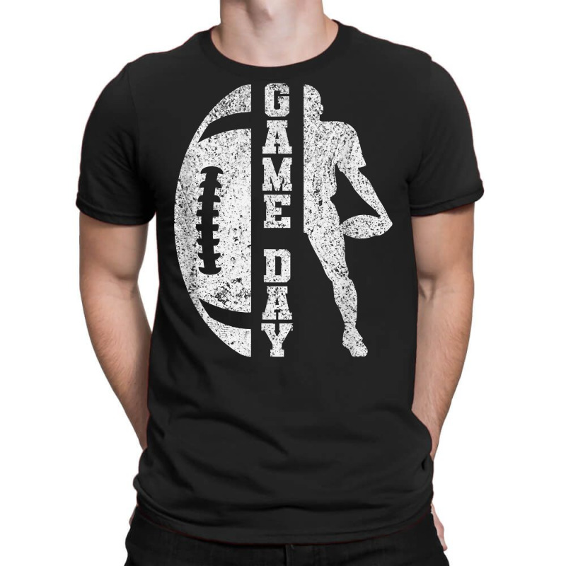 Game Day Football   Cute Football Top T Shirt T-shirt | Artistshot