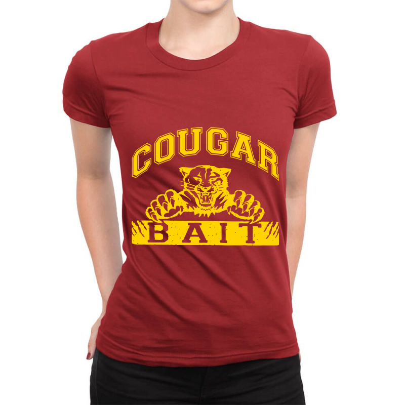 Cougar Bait Ladies Fitted T-Shirt by althubich | Artistshot