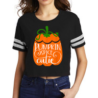 Pumpkin Spice Cutie Delicious Fall Flavor Novelty Item T Shirt Scorecard Crop Tee | Artistshot