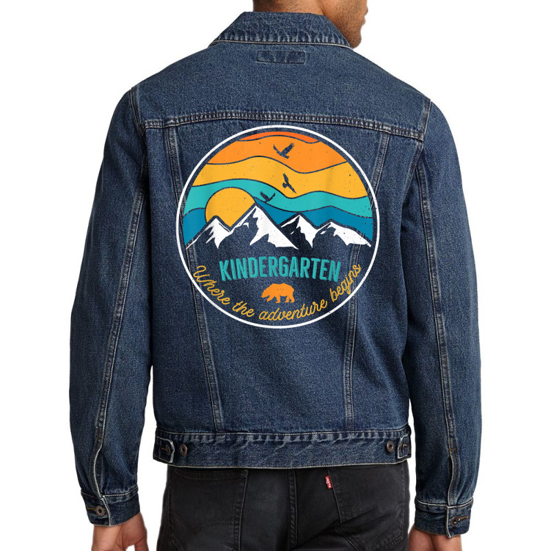 Back To School Kindergarten Where The Adventure Begins Women T Shirt Men Denim Jacket | Artistshot