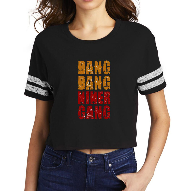 Bang Bang Niner Gang Football T-Shirt by Artistshot