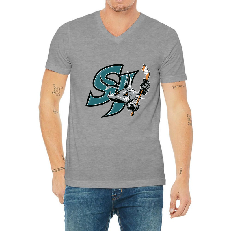 The Barracuda, San Jose V-neck Tee | Artistshot