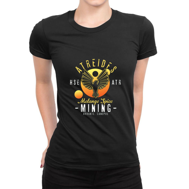 Dune Atreides Melange Spice Ladies Fitted T-Shirt by ikatancinta | Artistshot