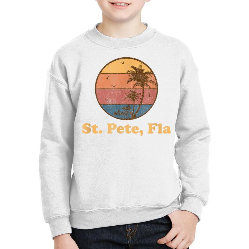 Retro St Petersburg Florida T Shirt Vintage 70s Sunset Tee Youth Sweatshirt by AdvaitaLanderos | Artistshot