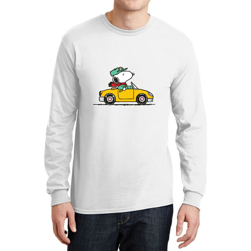 Funny Peanuts Car Long Sleeve Shirts | Artistshot