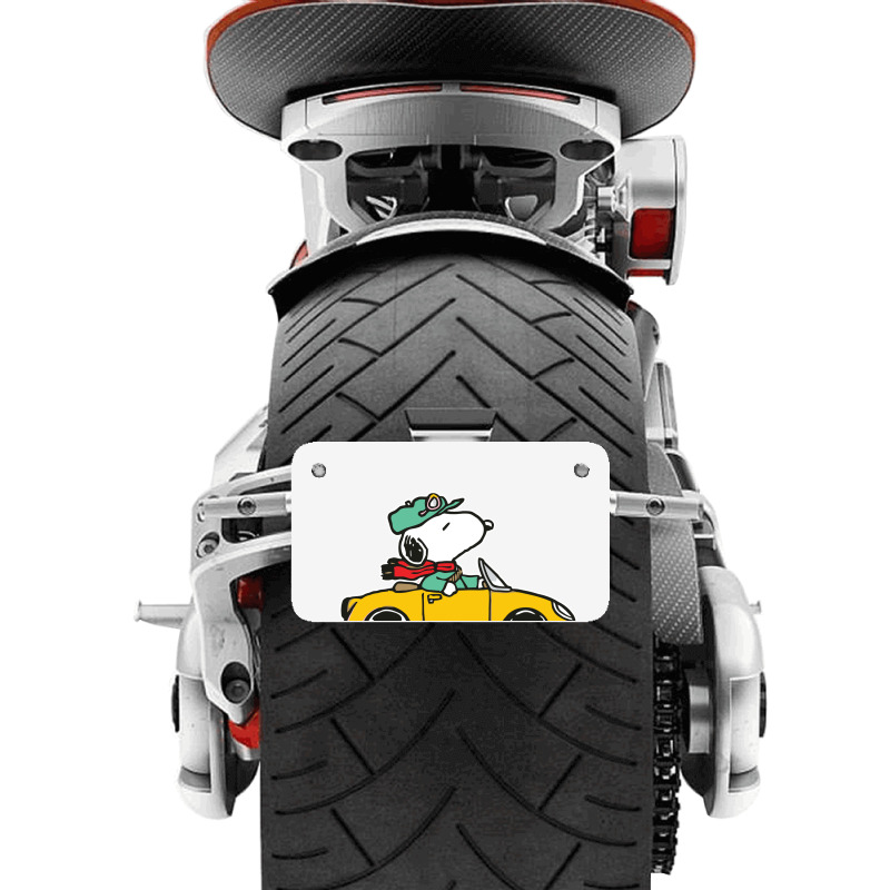 Funny Peanuts Car Motorcycle License Plate | Artistshot