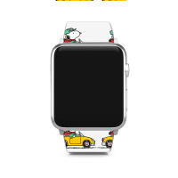 Funny Peanuts Car Apple Watch Band | Artistshot