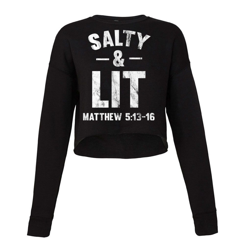 Salty & Lit Matthew 513-16 Character Videogames Cropped Sweater by Aria-Proctor | Artistshot