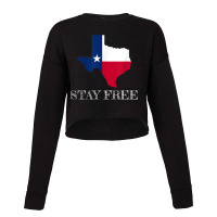 Silent Christian Majority Religious Freedom Texas Republican Character Cropped Sweater | Artistshot