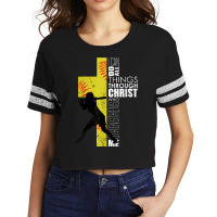 Softball Gifts Players Teen Girls Women Christian Religious Gifts Men Scorecard Crop Tee | Artistshot