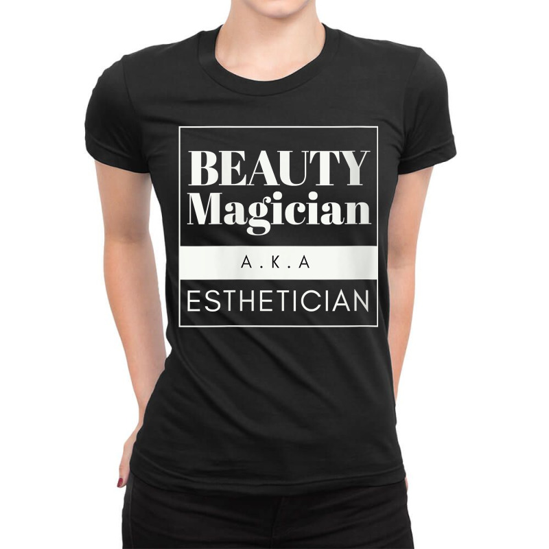 Womens Esthetician Gifts  Cosmetician Grad Makeup Gift V Neck T Shirt Ladies Fitted T-shirt | Artistshot