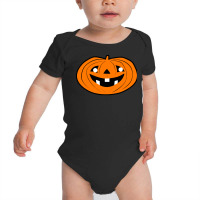 Cleveland Press Pumpkin T  Shirt Cleveland Press Vintage Halloween Jac Baby Bodysuit | Artistshot