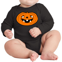 Cleveland Press Pumpkin T  Shirt Cleveland Press Vintage Halloween Jac Long Sleeve Baby Bodysuit | Artistshot