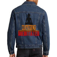 Heavily Meditated Men Denim Jacket | Artistshot