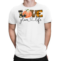 Womens Pumpkin Love Glam Shirt, Glam Halloween T Shirt T-shirt | Artistshot