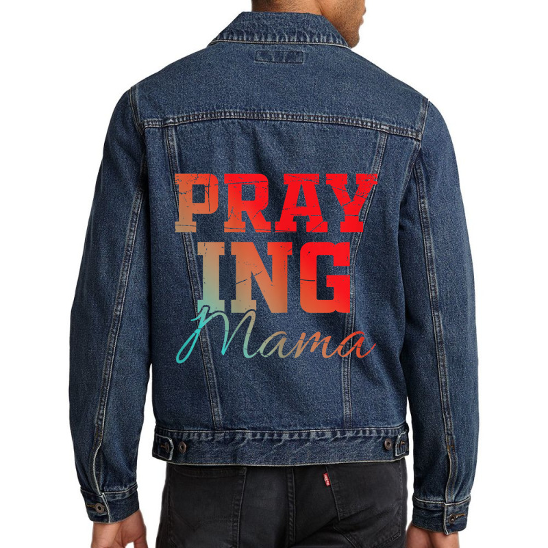 Womens Faith Based Apparel Plus Size Christian Believer Mom 3x Tee Men Men Denim Jacket by Aria-Proctor | Artistshot