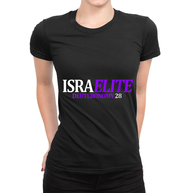 Womens Hebrew Israelite Clothing Judah Yah Torah Isra Elite Bible Musi Ladies Fitted T-Shirt by Aria-Proctor | Artistshot