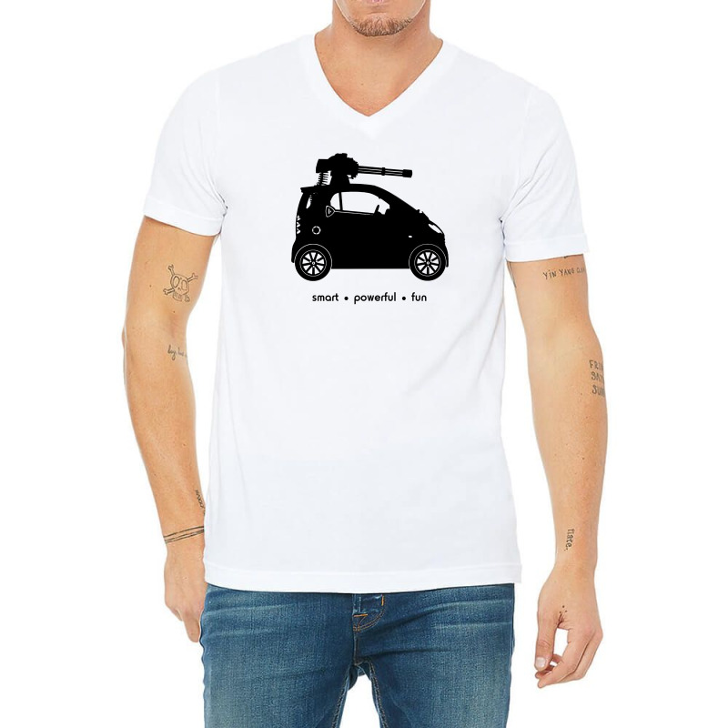 The Smart Car V-neck Tee | Artistshot