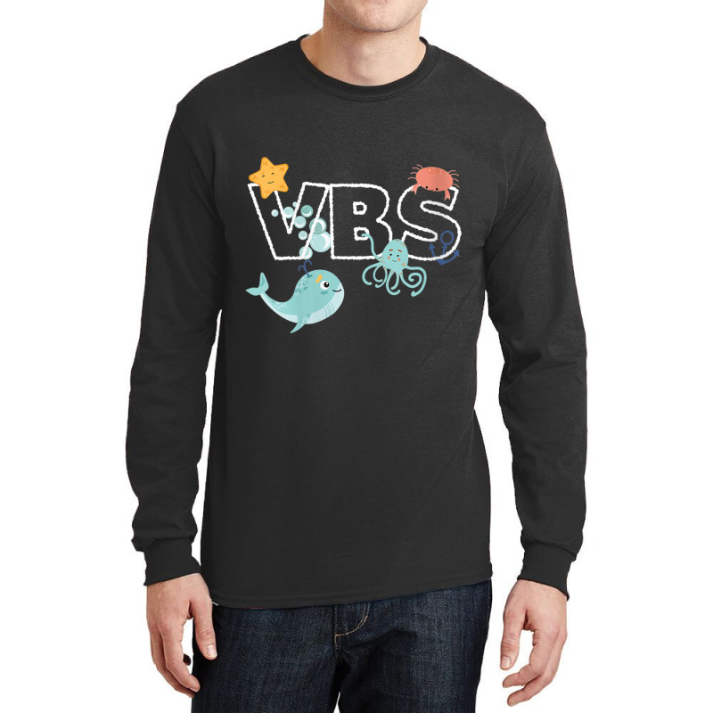 Womens Vbs Crew Vacation Bible School Ocean For Mens Womens Long Sleeve Shirts by Aria-Proctor | Artistshot