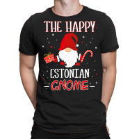 Womens Estonian Christmas Gnome Costume Matching Family V Neck T Shirt T-shirt | Artistshot