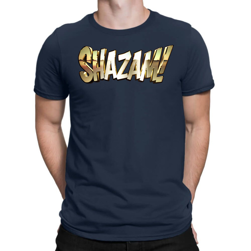 Shazam Gold T-shirt | Artistshot