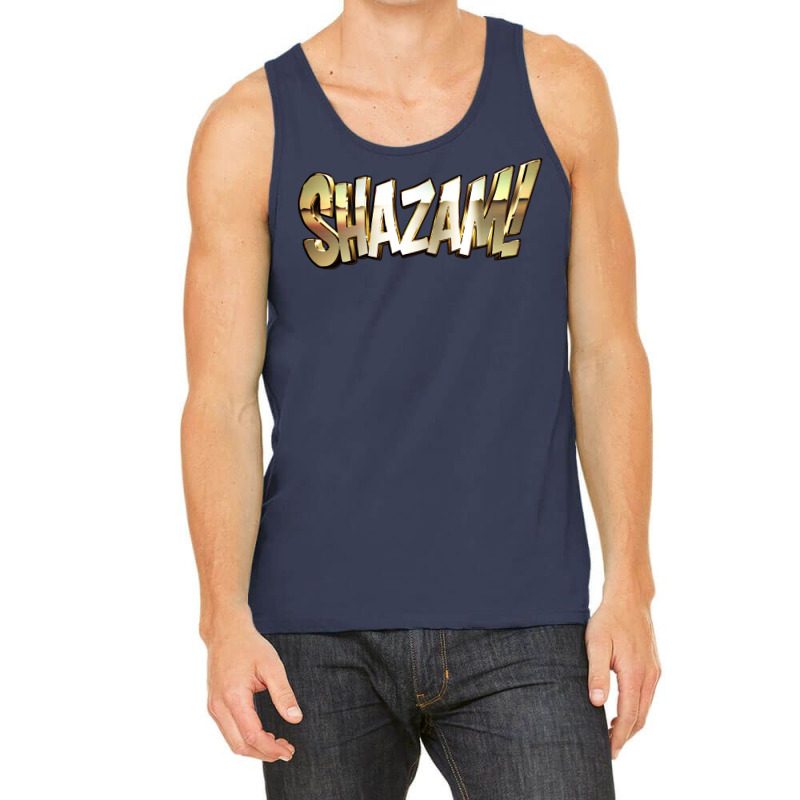 Shazam Gold Tank Top | Artistshot