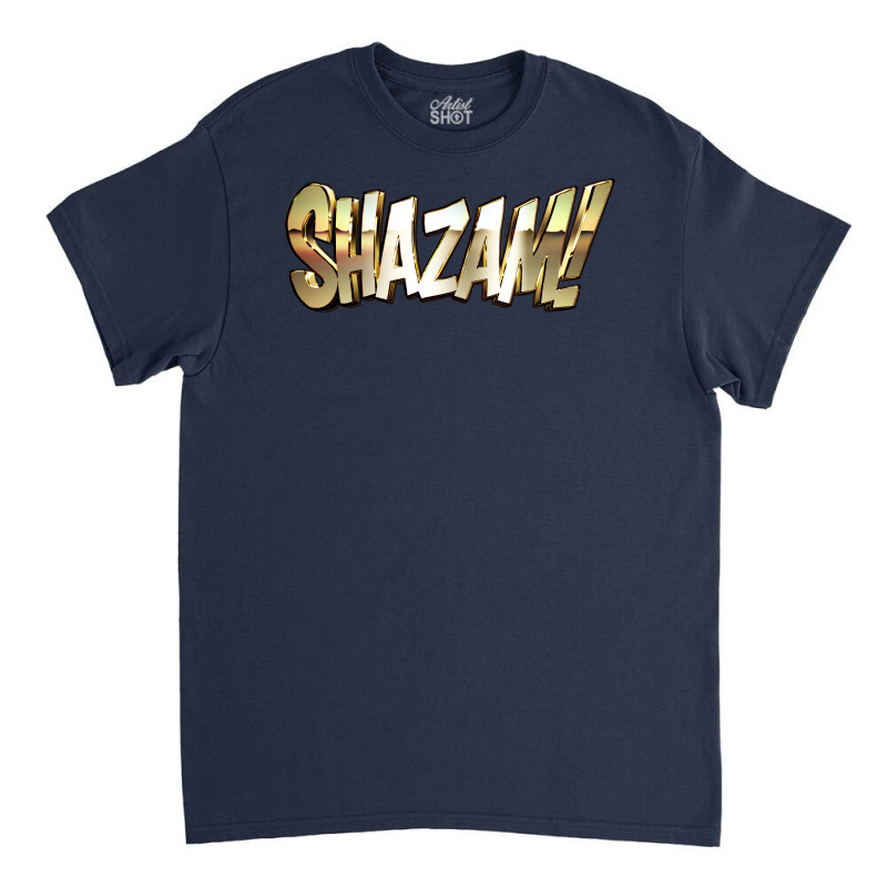 Shazam Gold Classic T-shirt | Artistshot