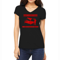 Ban Exorcisms Life Begins At Possession Apparel T Shirt Women's V-neck T-shirt | Artistshot