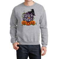 Halloween Pumpkin Trick Or Treat T  Shirt Halloween Pumpkin , Trick Or Crewneck Sweatshirt | Artistshot