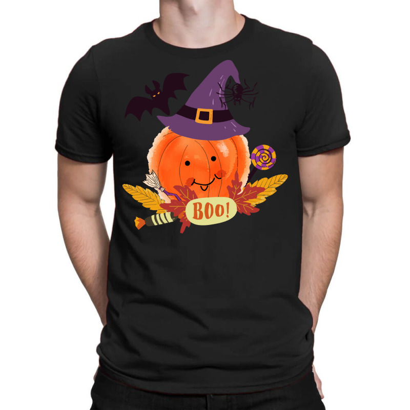 Halloween T  Shirt Boo Crew Jack O’ Lantern Happy Pumpkin T  Shirt T-shirt | Artistshot