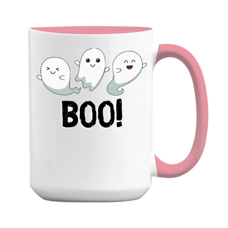 Halloween T  Shirt Boo! Ghosts! T  Shirt 15 Oz Coffee Mug | Artistshot