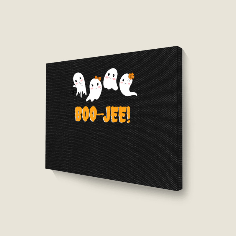 Halloween T  Shirt Boo  Jee! Ghosts Halloween T  Shirt Landscape Canvas Print | Artistshot