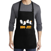 Halloween T  Shirt Boo  Jee! Ghosts Halloween T  Shirt Medium-length Apron | Artistshot