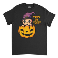 Halloween T  Shirt Cat Halloween T  Shirt Classic T-shirt | Artistshot