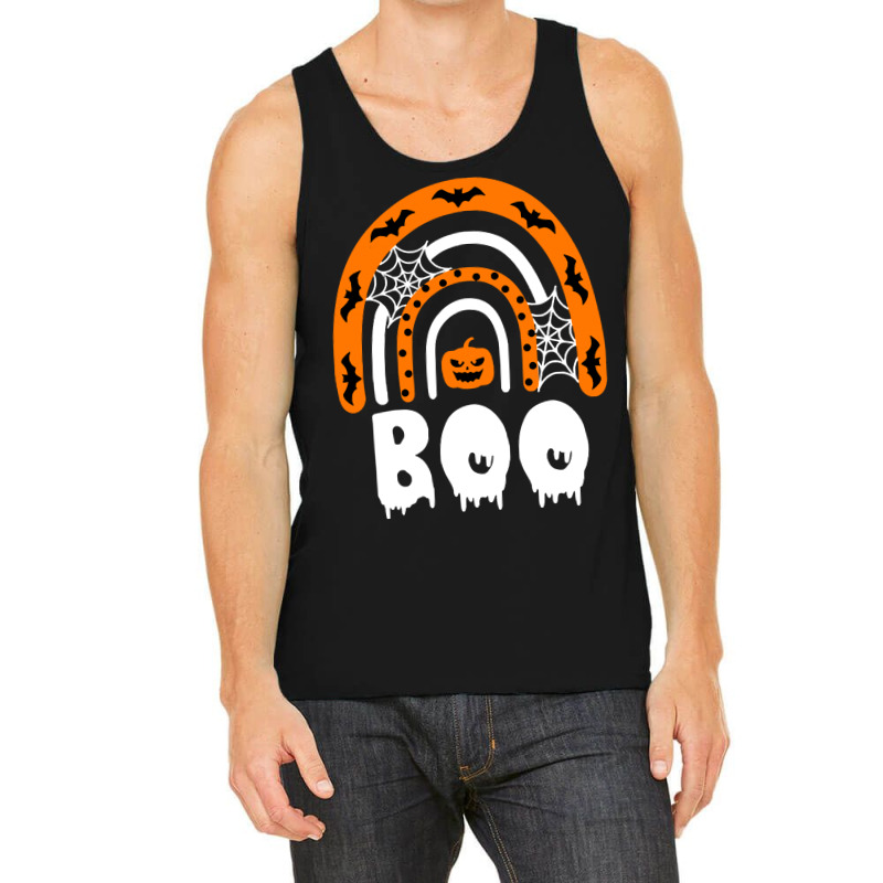 Halloween T  Shirt Creepy Boo Rainbow 2 T  Shirt Tank Top | Artistshot