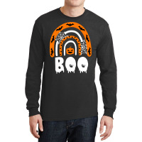 Halloween T  Shirt Creepy Boo Rainbow 2 T  Shirt Long Sleeve Shirts | Artistshot