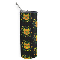 Halloween T  Shirt Halloween Bat Loves Candy T  Shirt Skinny Tumbler | Artistshot