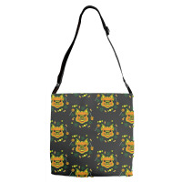 Halloween T  Shirt Halloween Bat Loves Candy T  Shirt Adjustable Strap Totes | Artistshot