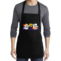 Halloween T  Shirt Halloween Haunted Graveyard T  Shirt Medium-length Apron | Artistshot